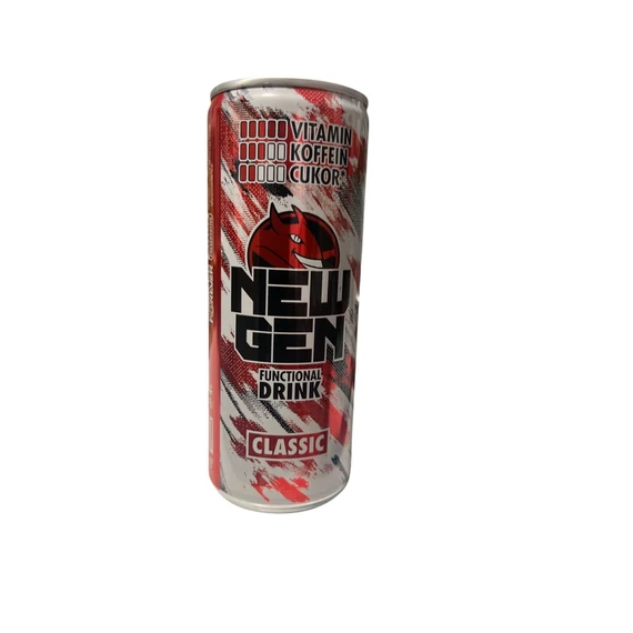 _Hell New Gen Classic Funkcionális Ital 250 ml DRS
