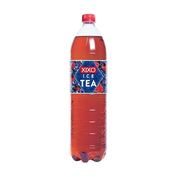 XIXO Ice Tea málna-áfonya ízű fekete tea 1,5 l