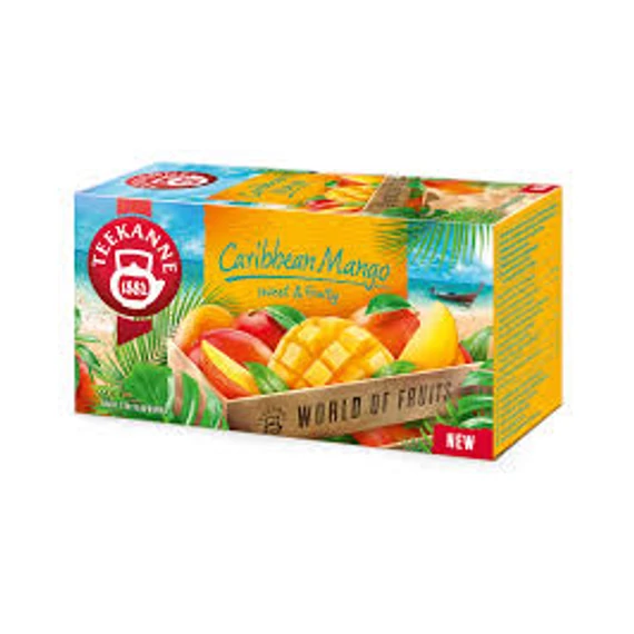 Teekanne caribbean mango gyümölcstea 20x2,25g
